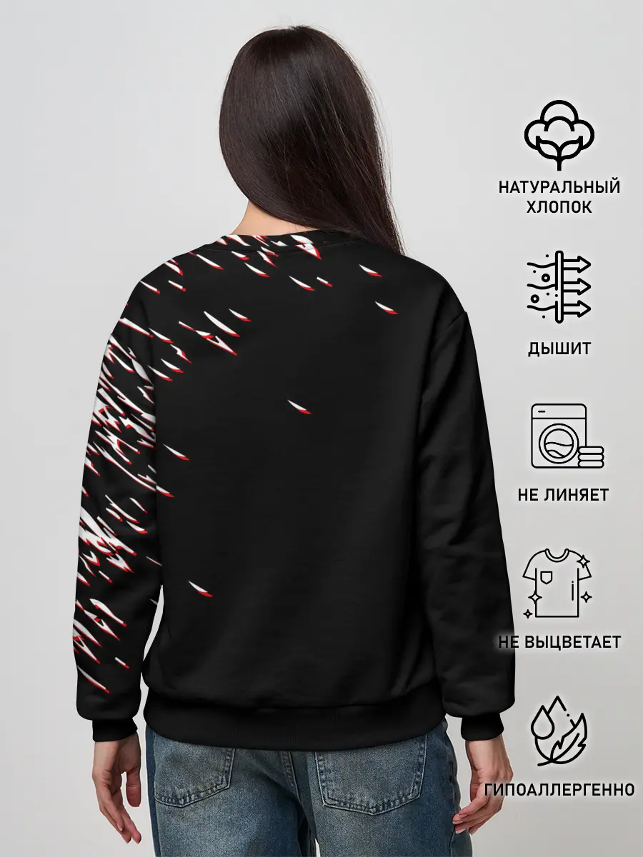 Женский свитшот / Виктор Цой