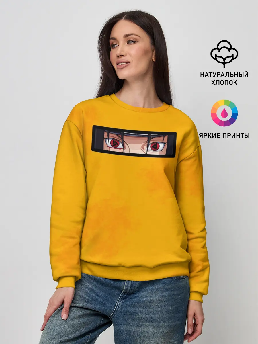Женский свитшот / Аниме Итачи Глаза