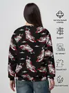 Женский свитшот / Японский стиль - тигры