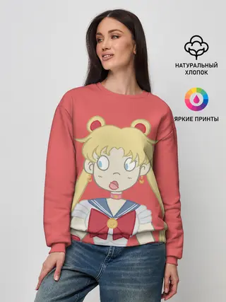 Женский свитшот / Sailor Moon | Сейлор Мун