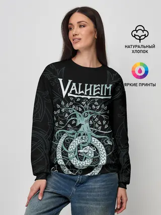 Женский свитшот / Valheim