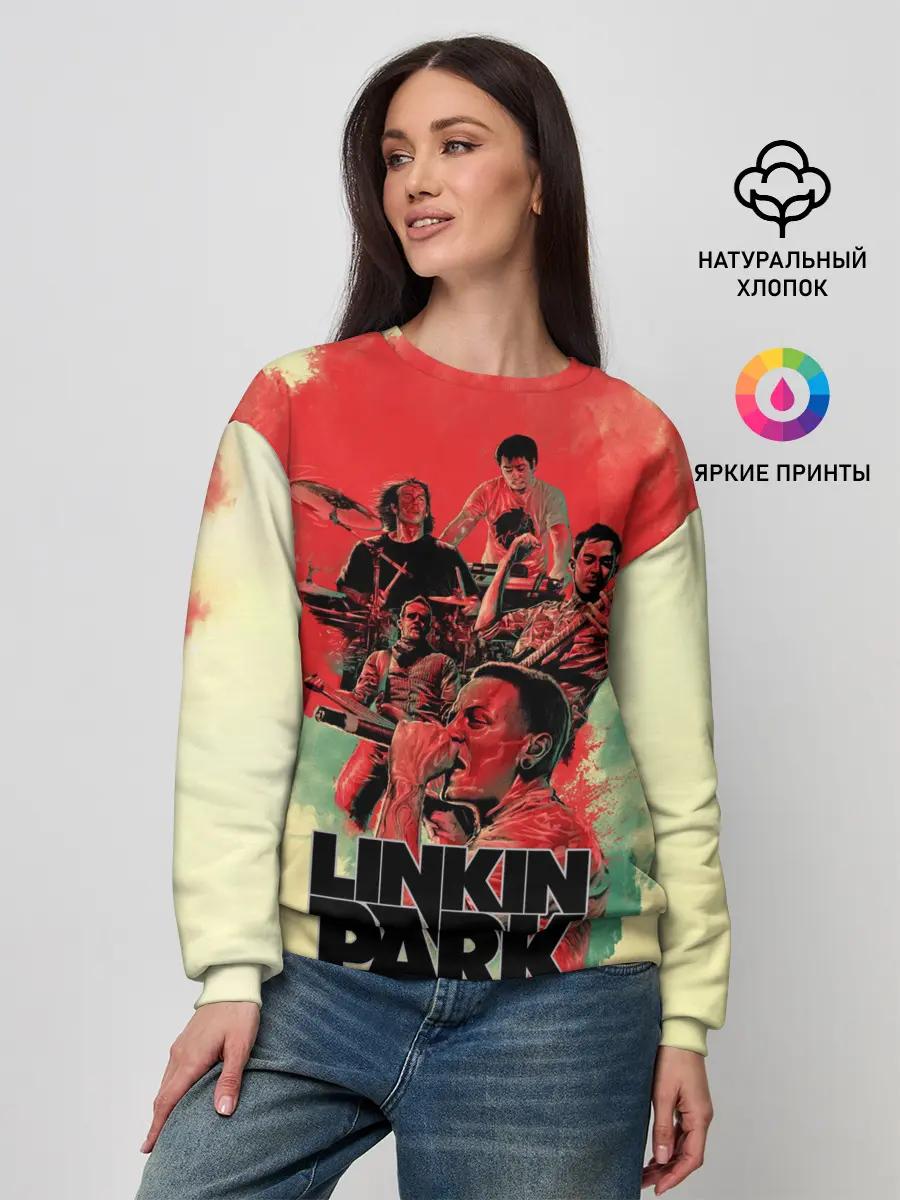 Женский свитшот / LINKIN PARK
