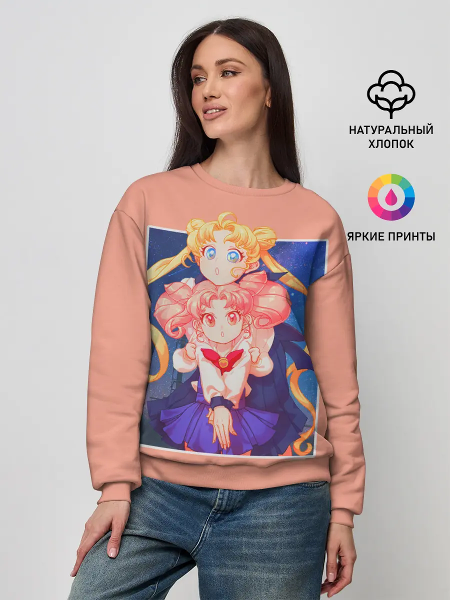 Женский свитшот / Sailor Moon | Сейлор Мун