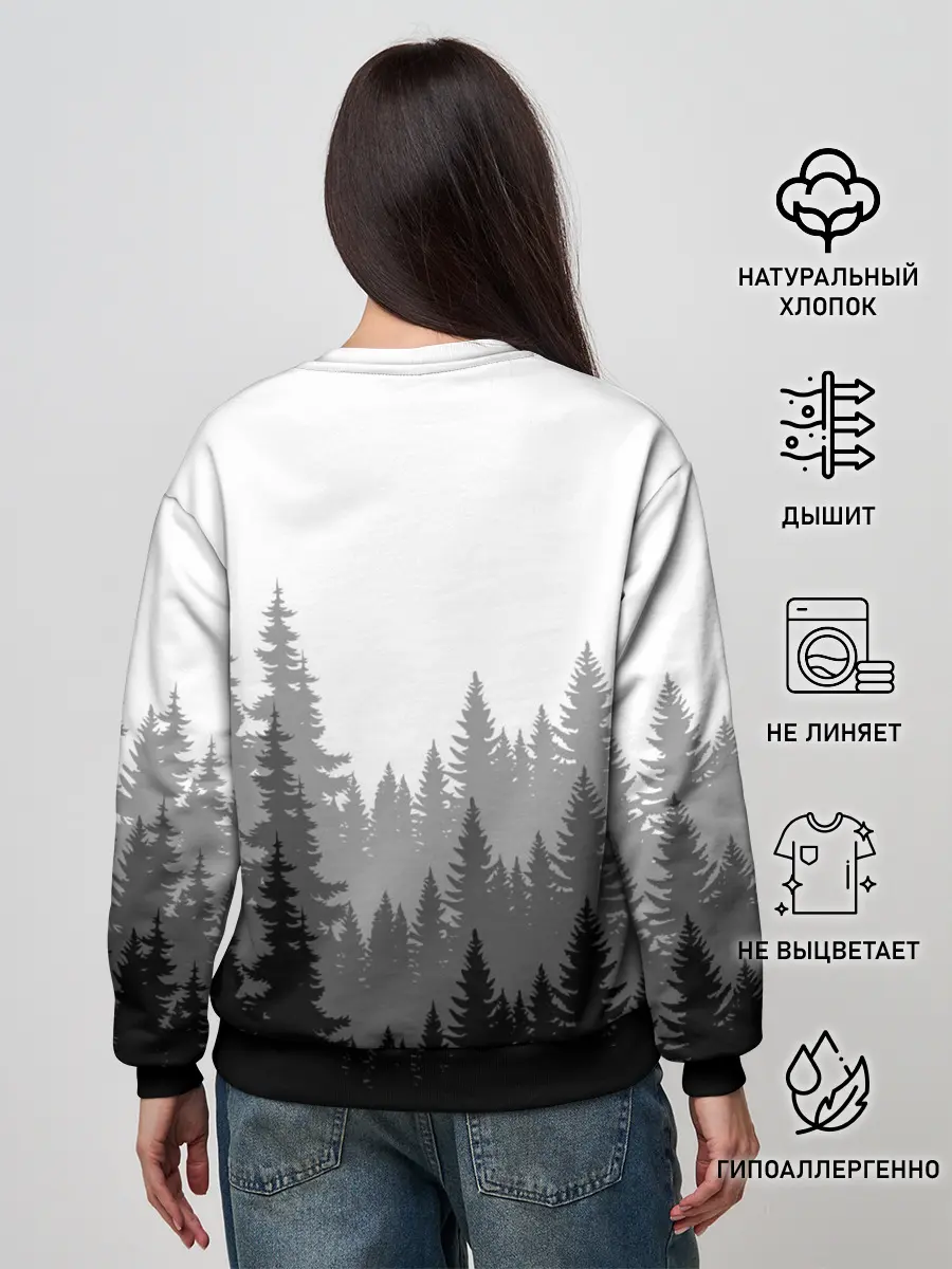 Женский свитшот / Темный Лес
