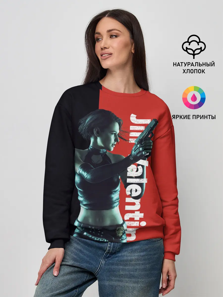 Женский свитшот / RE3 | Jill Valentine