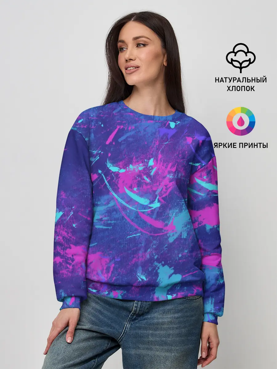 Женский свитшот / Краски