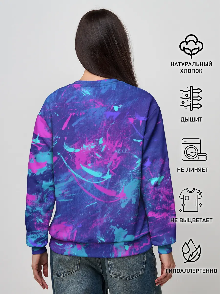 Женский свитшот / Краски