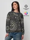 Женский свитшот / звездное небо