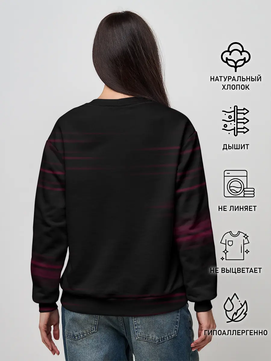 Женский свитшот / CyberHonk 2077 | КиберГусь