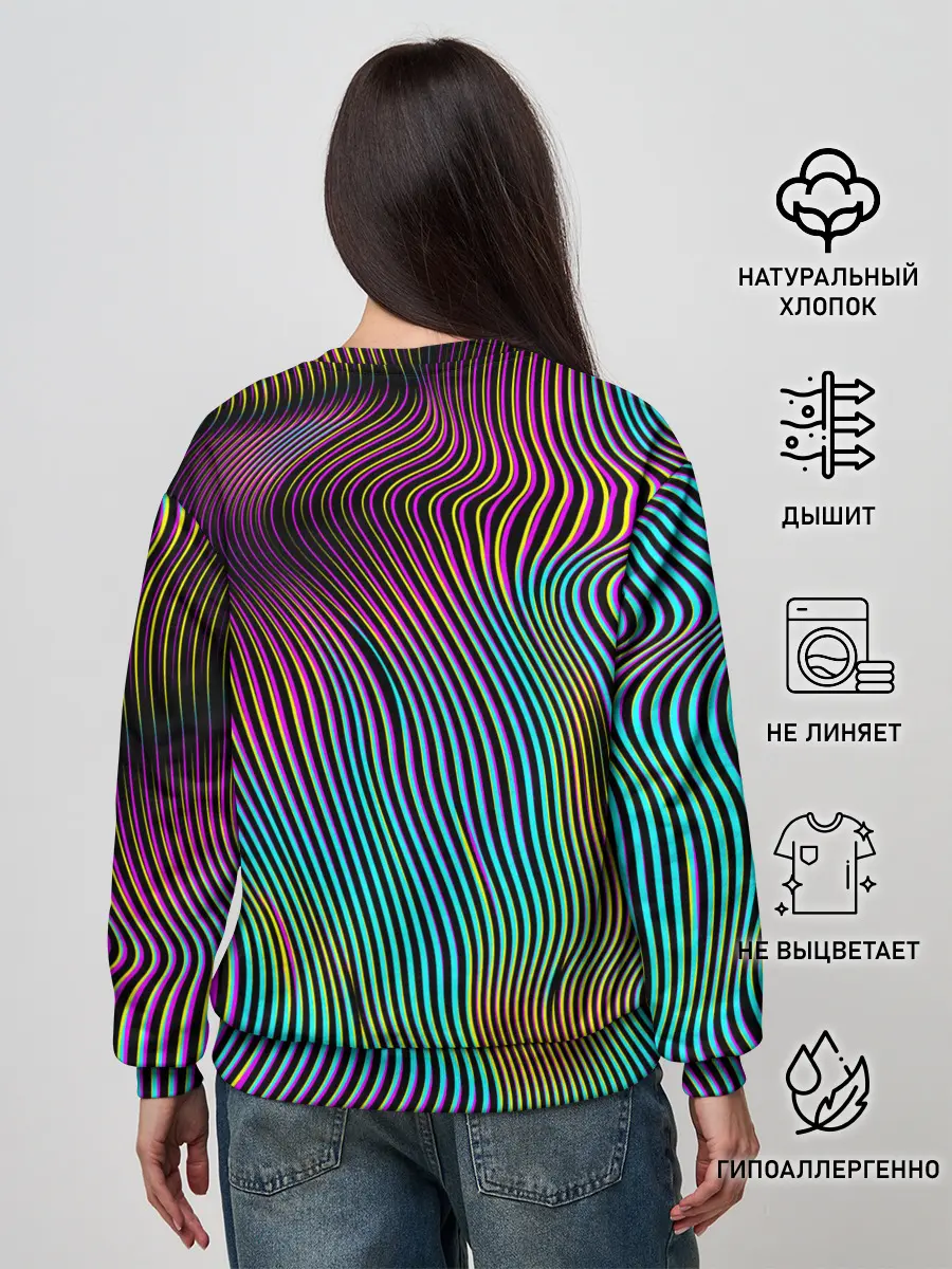 Женский свитшот / Современная абстракция