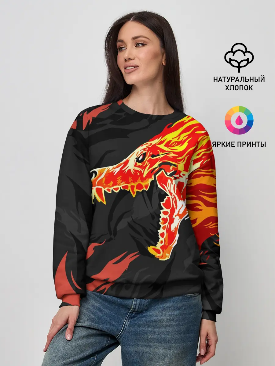 Женский свитшот / CS:GO - Howl м4а4 | Вой