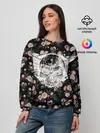 Женский свитшот / Death and roses