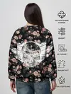 Женский свитшот / Death and roses