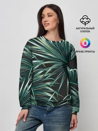 Женский свитшот / Папоротник