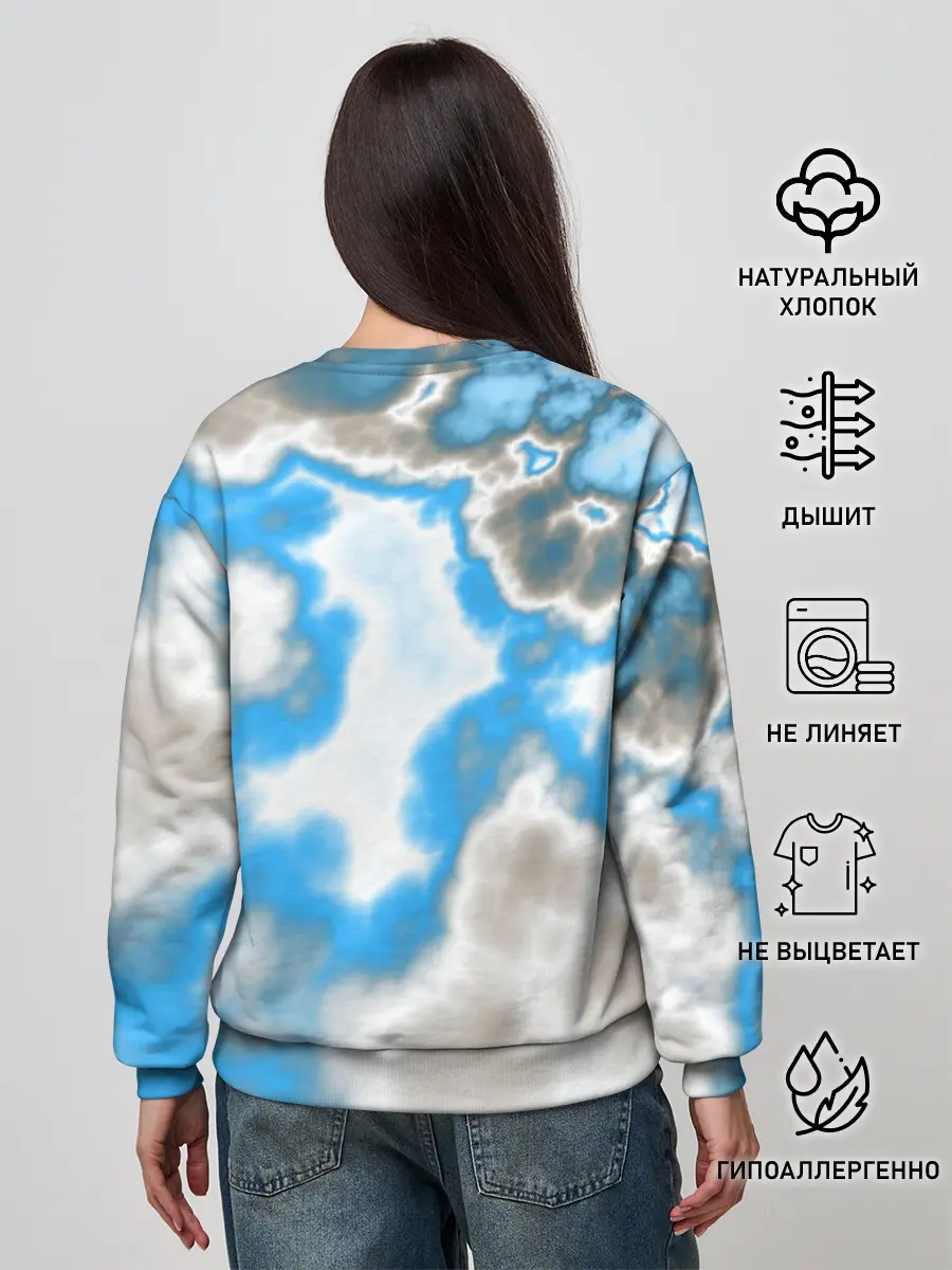 Женский свитшот / Абстракция