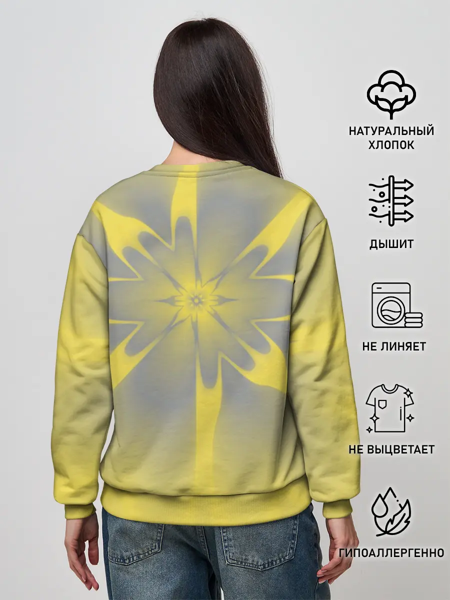 Женский свитшот / Абстракция