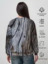 Женский свитшот / Древесная кора