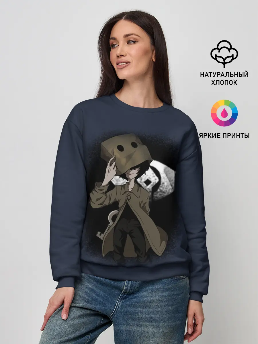 Женский свитшот / Little Nightmares 2 MONO