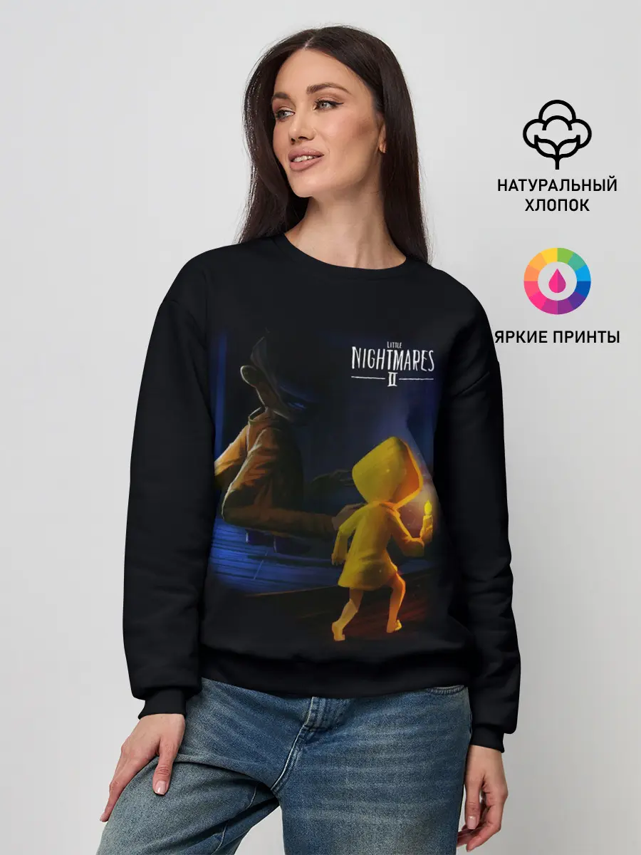 Женский свитшот / Little Nightmares длиннорукий