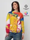 Женский свитшот / Красочное счастье
