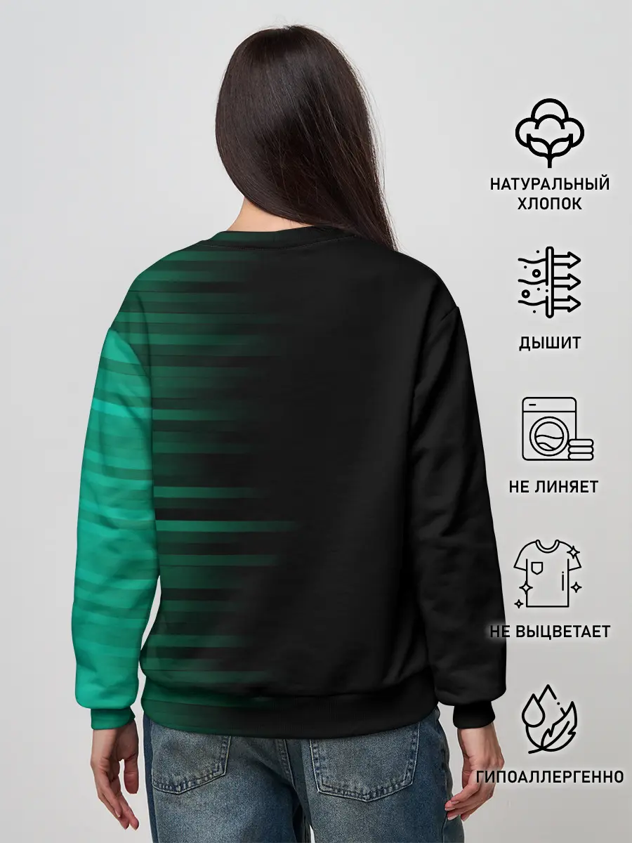 Женский свитшот / CBRPNK 77 VERSION III