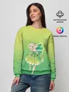 Женский свитшот / Фея клевера
