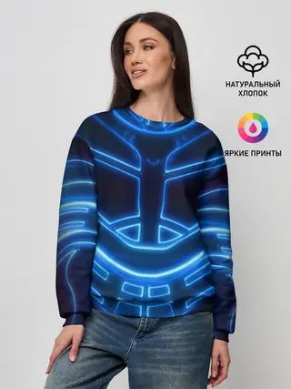 Женский свитшот / Неоновая броня | Neon Armor
