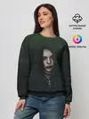 Женский свитшот / Билли Айлиш демонический стиль