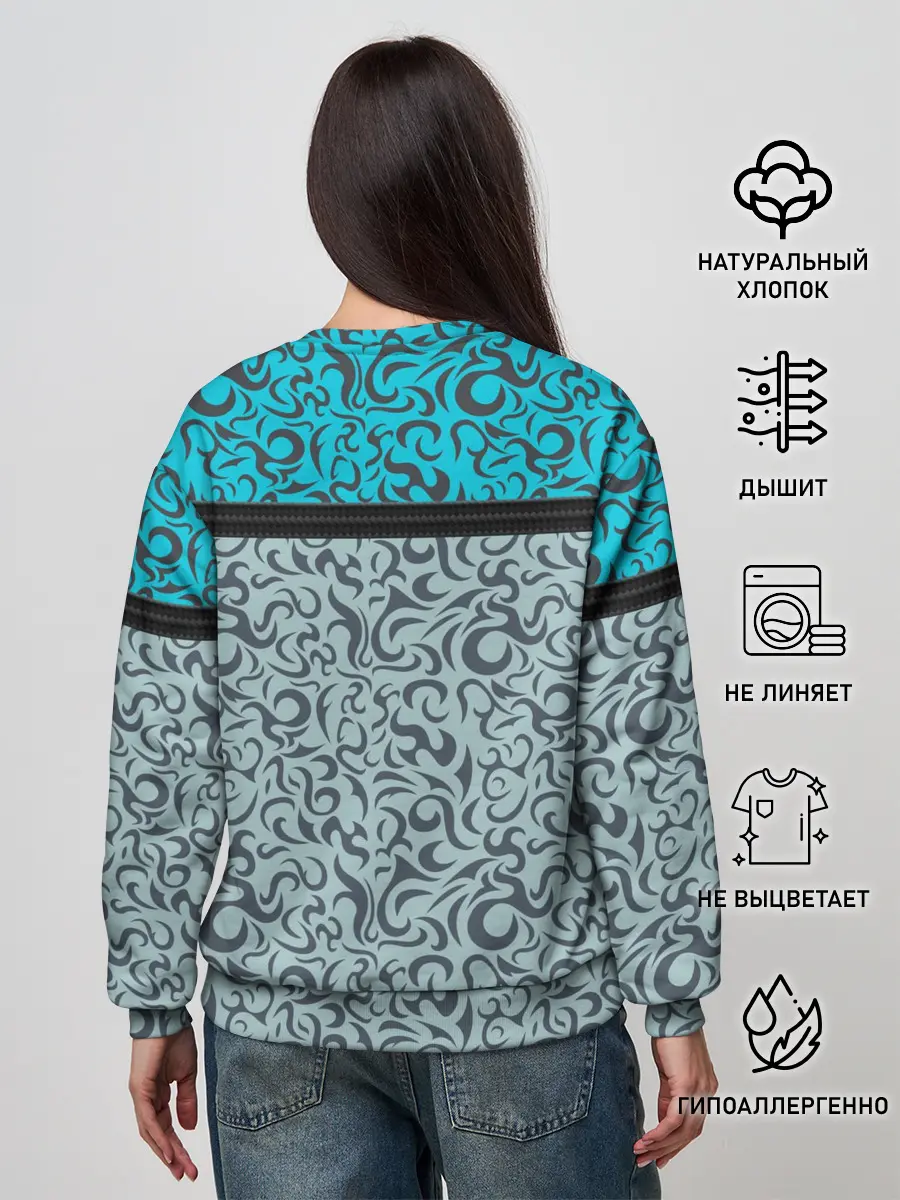 Женский свитшот / Снежный вихрь