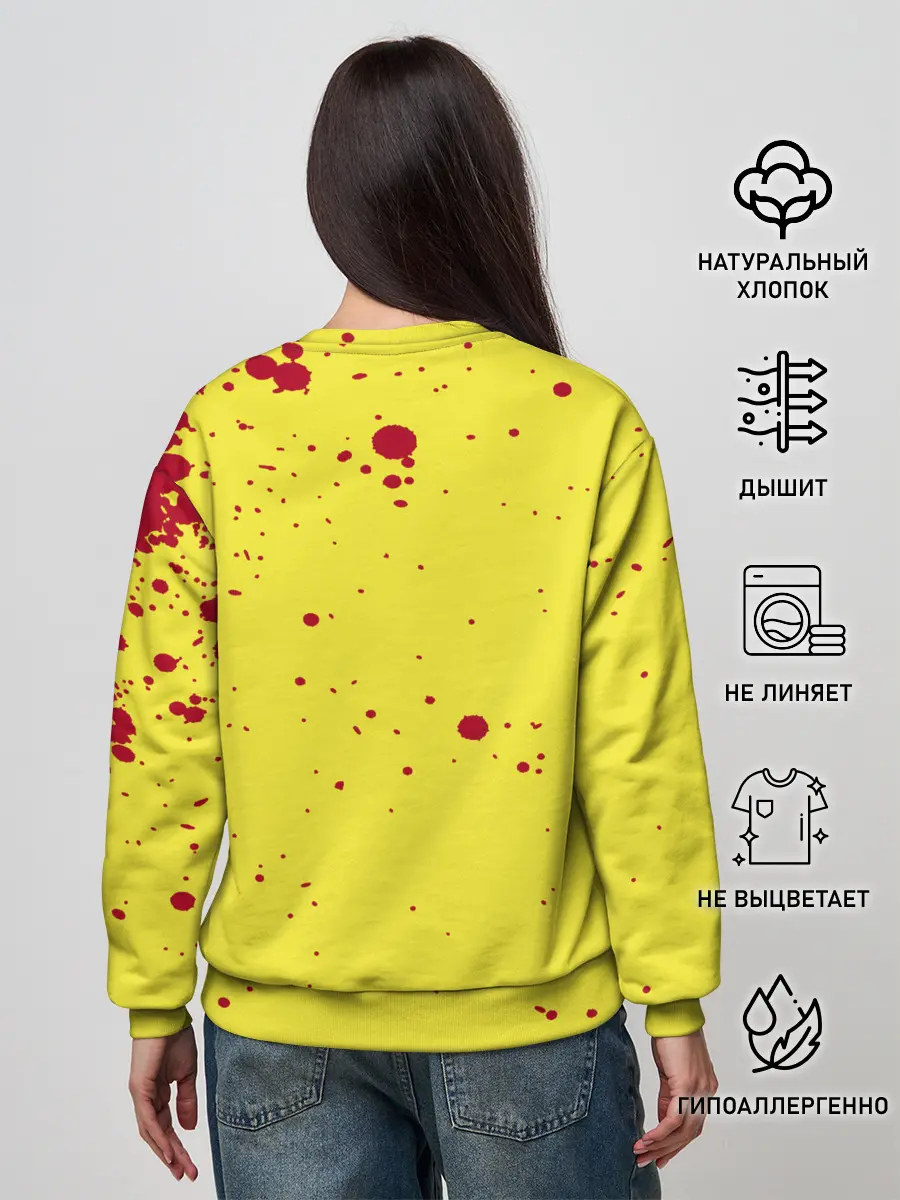 Женский свитшот / TRAUMA TEAM Cyberpunk 2077