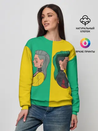 Женский свитшот / Бестия