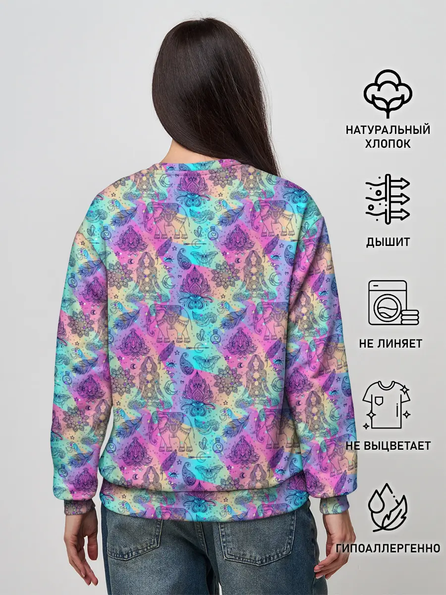 Женский свитшот / Медитация