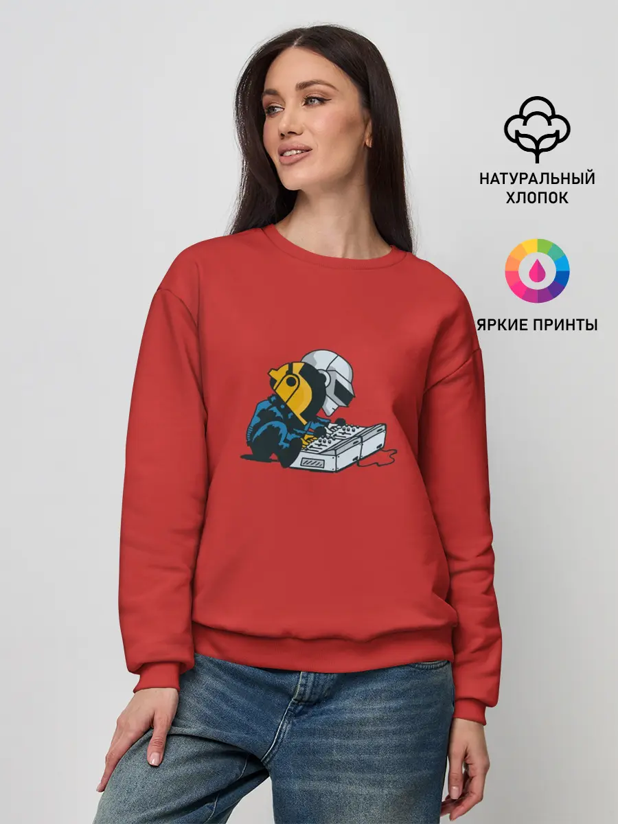 Женский свитшот / Mini Daft