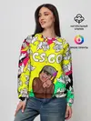 Женский свитшот / CS GO CHICKEN