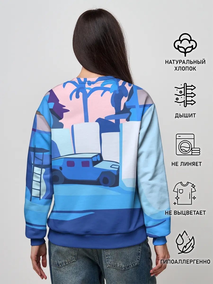 Женский свитшот / CS GO МУЛЬТФИЛЬМ