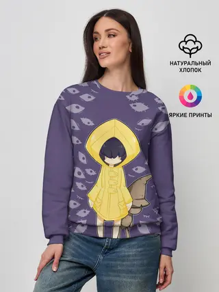 Женский свитшот / Little Nightmares Глаза