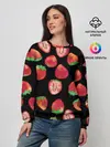 Женский свитшот / Клубничка