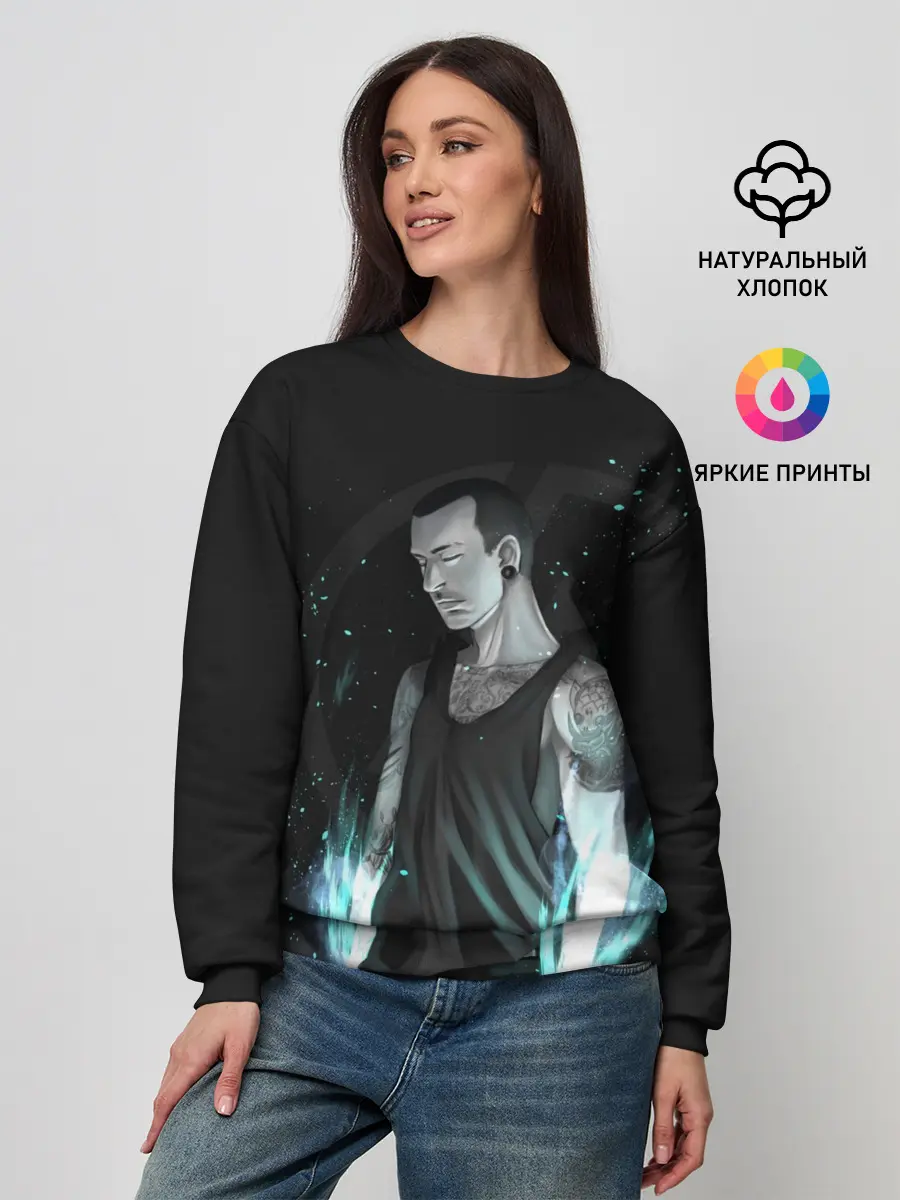 Женский свитшот / Честер Линкин Парк