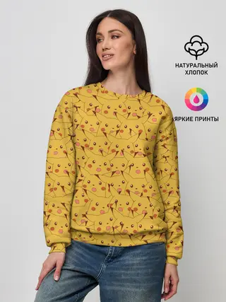 Женский свитшот / Пикачу