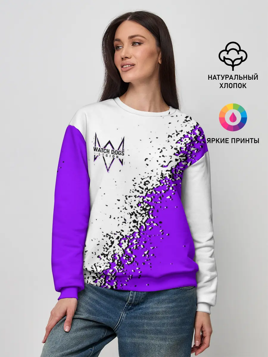 Женский свитшот / WATCH DOGS LEGION