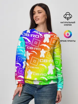 Женский свитшот / COUNTER BLOX