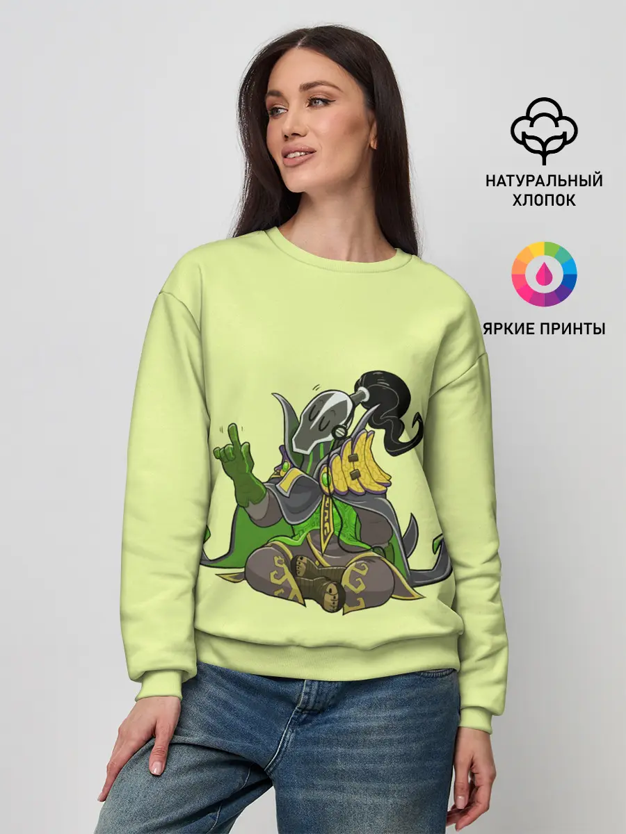 Женский свитшот / Музыкальный Рубик | Dota 2