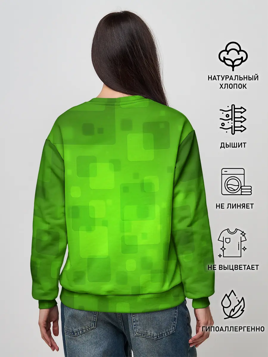 Женский свитшот / Minecraft