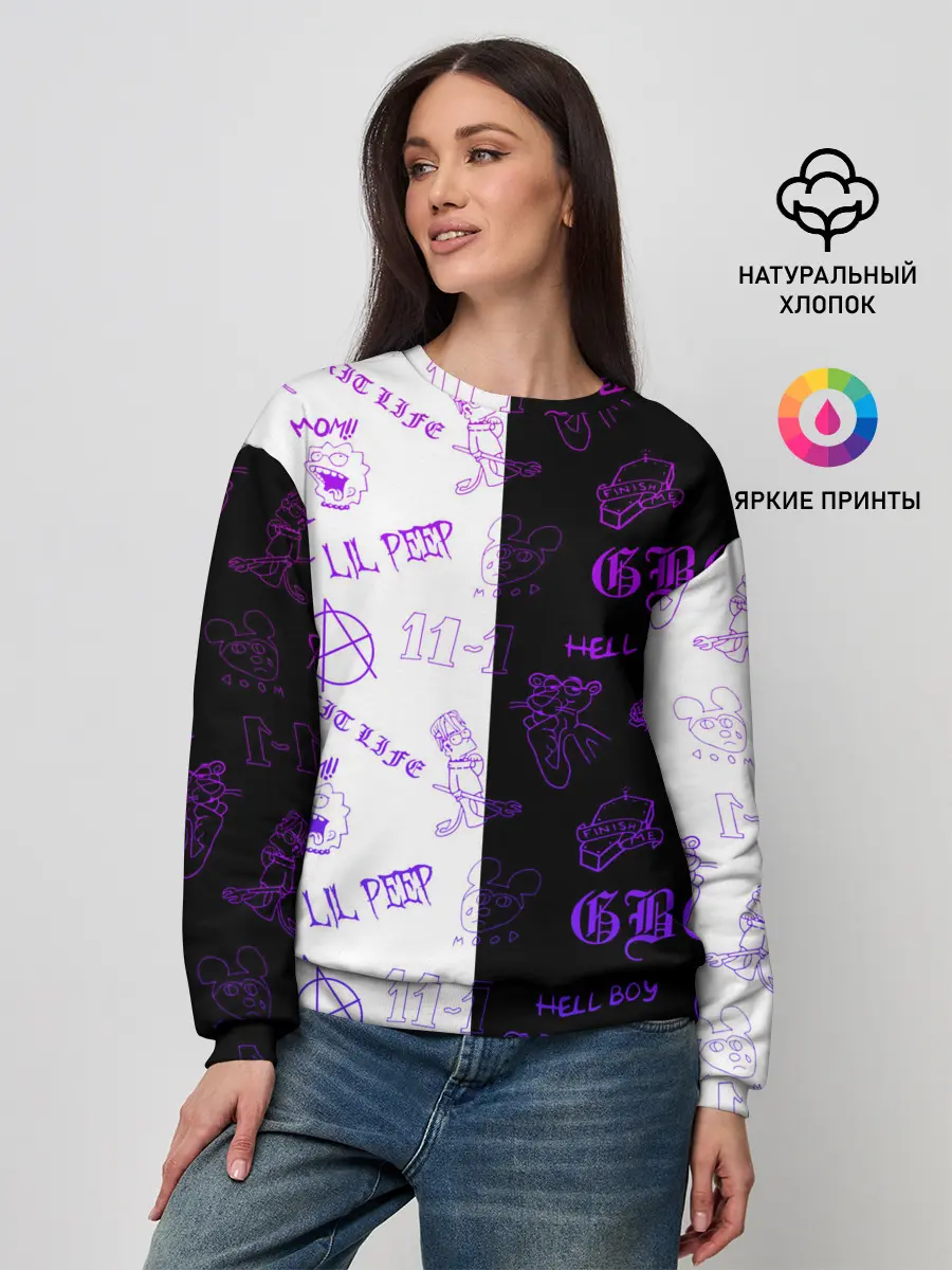 Женский свитшот / LIL PEEP