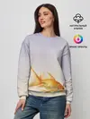 Женский свитшот / золотая рыбка