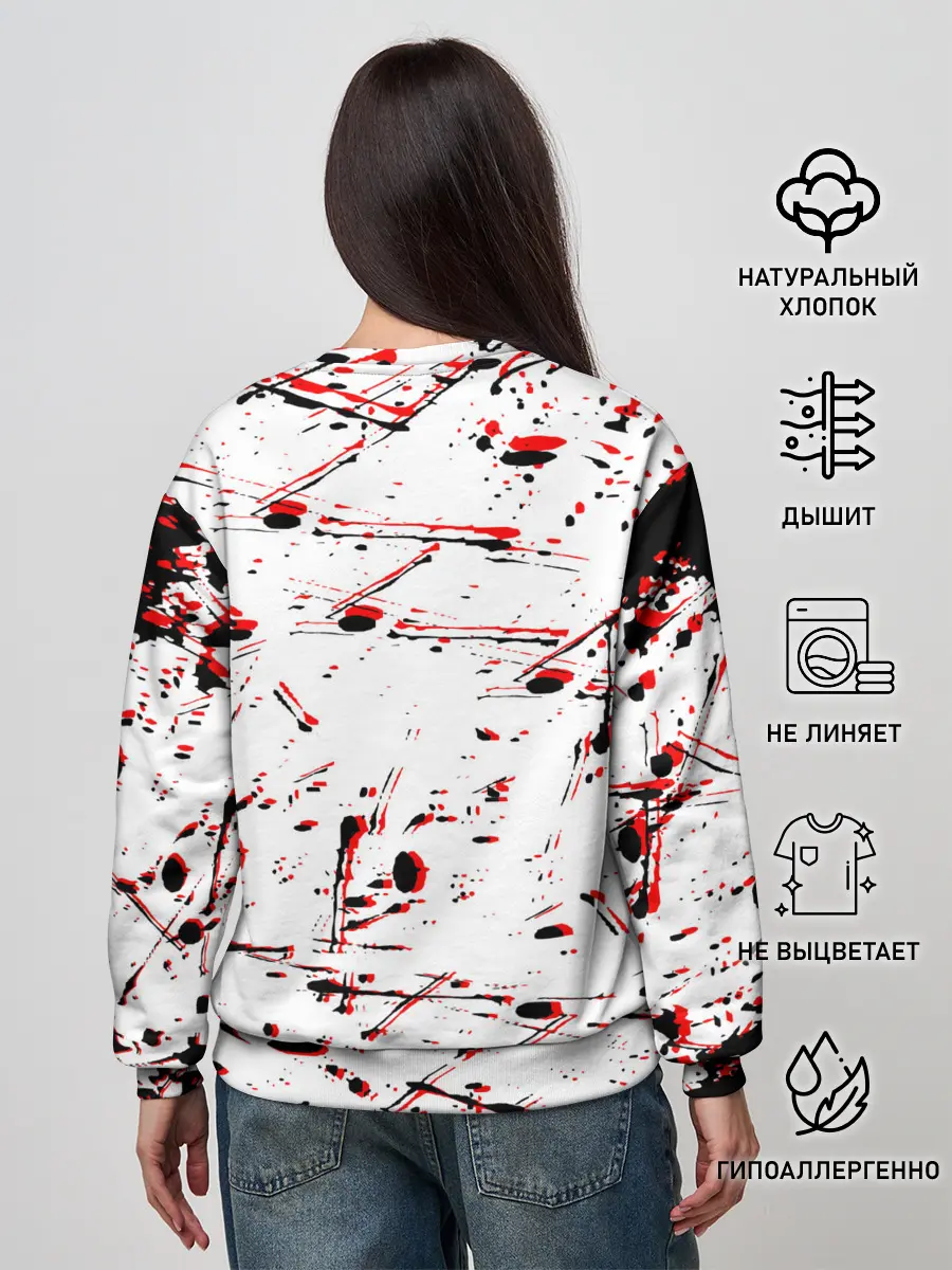 Женский свитшот / Judas Priest: Бог металла