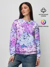 Женский свитшот / СИРЕНЬ | ЦВЕТЫ | LILAC