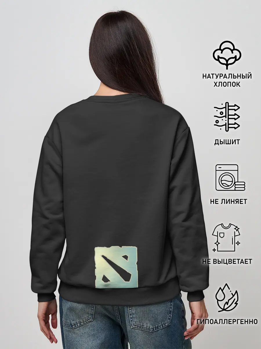 Женский свитшот / Сларк | Dota 2