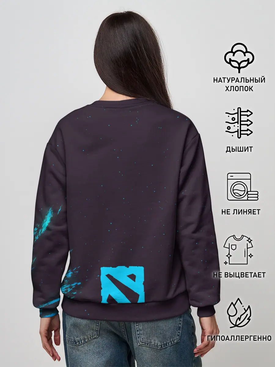 Женский свитшот / Найт сталкер | Dota 2