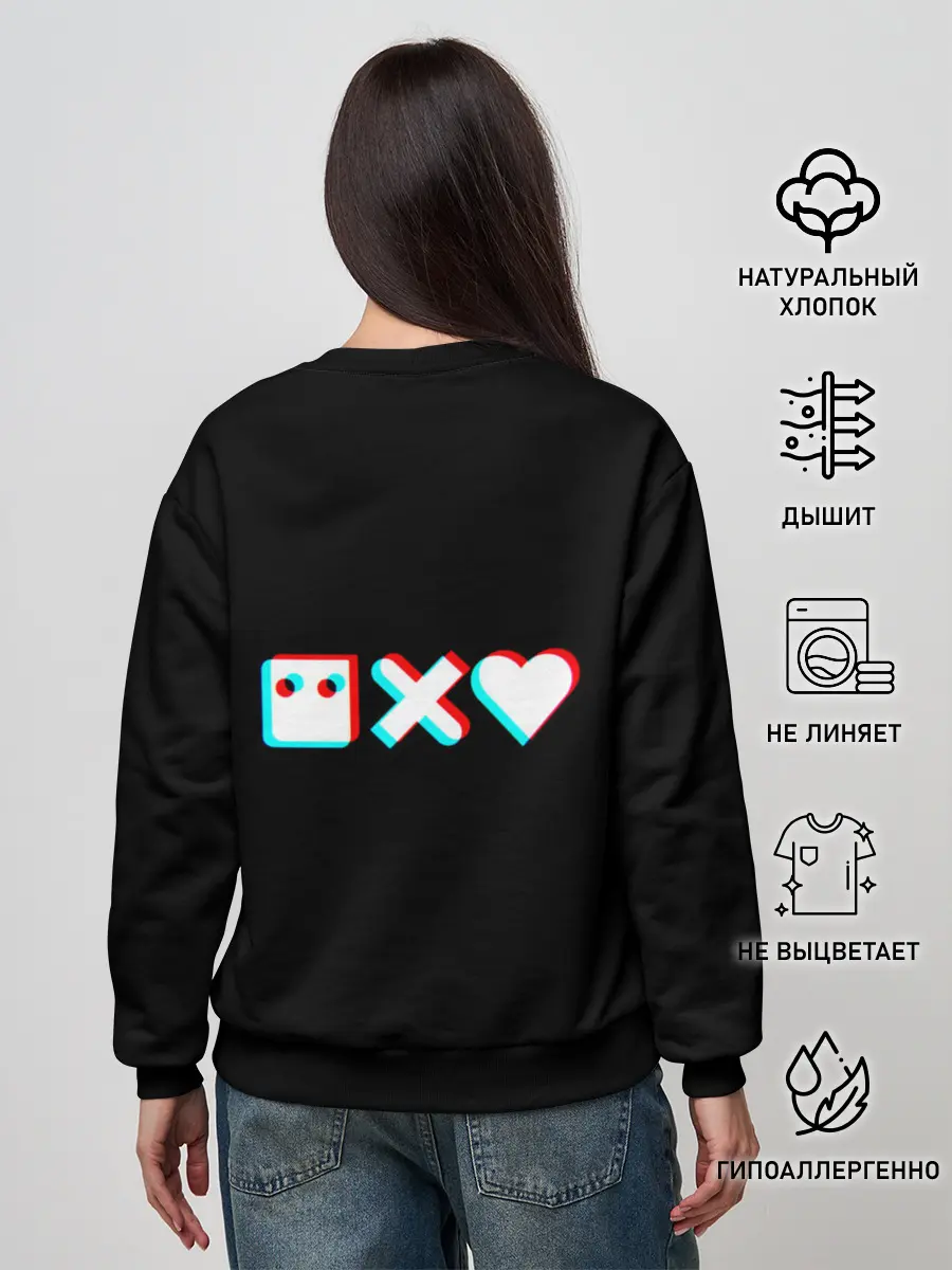 Женский свитшот / Любовь, смерть и роботы